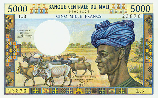 Mali - Banque Centrale du Mali - Pick 14b