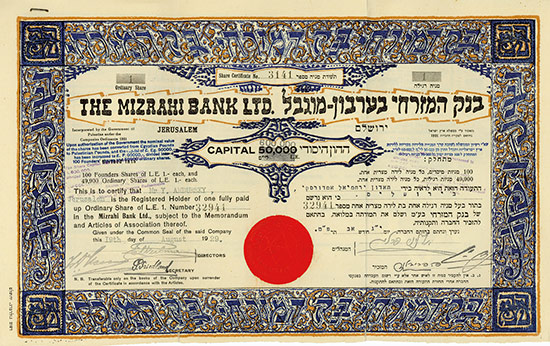 Mizrahi Bank Ltd.