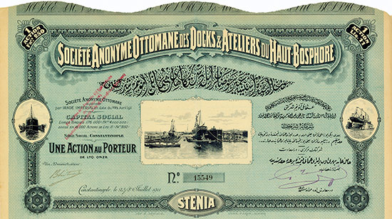 Société Anonyme Ottomane des Docks & Ateliers du Haut-Bosphore
