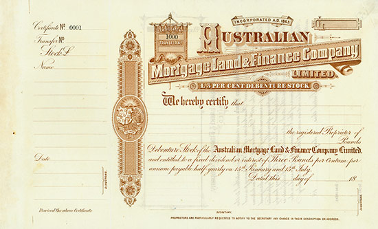 Australian Mortage Land & Finance Company Limited