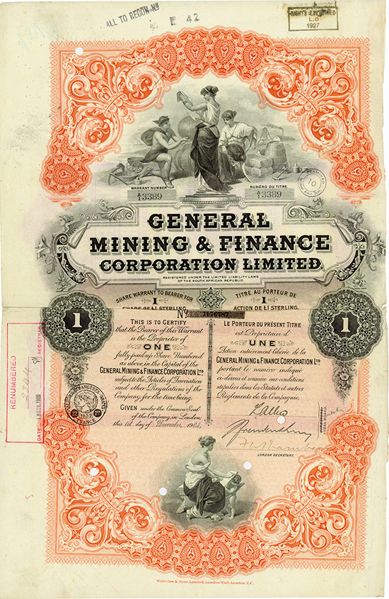General Mining & Finance Corporation Limited