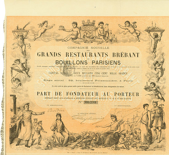 Compagnie Nouvelle des Grands Restaurants Brébant et Bouillons Parisiens