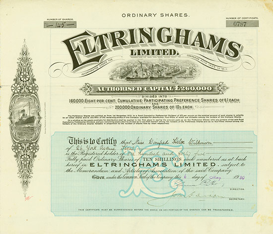 Eltringhams Ltd.