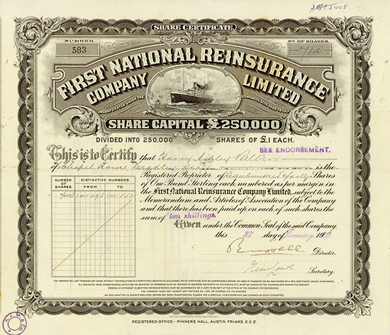First National Reinsurance Company Limited