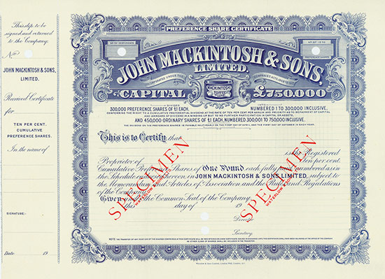 John Mackintosh & Sons, Limited