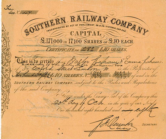 Southern Railway Company
