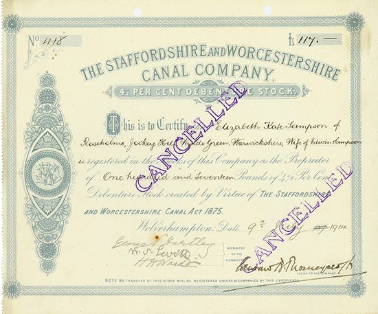 Staffordshire and Worcestershire Canal Company