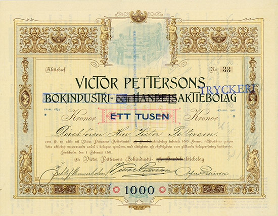 Victor Pettersons Bokindustri- och Handelsaktiebolag