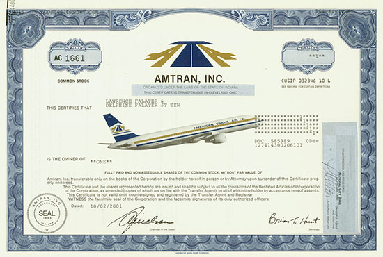 AMTRAN, Inc.