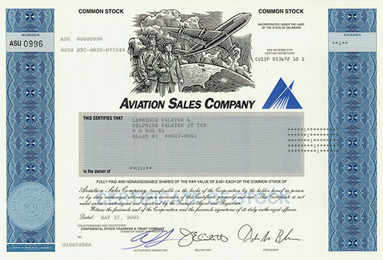 Aviation Sales Company