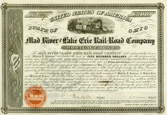 Mad River and Lake Erie Rail-Road Company