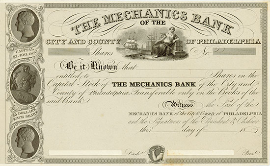 Mechanics Bank of the City and County of Philadelphia
