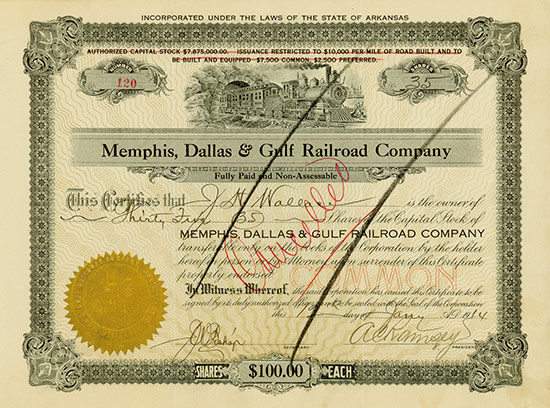 Memphis, Dallas & Gulf Railroad Company