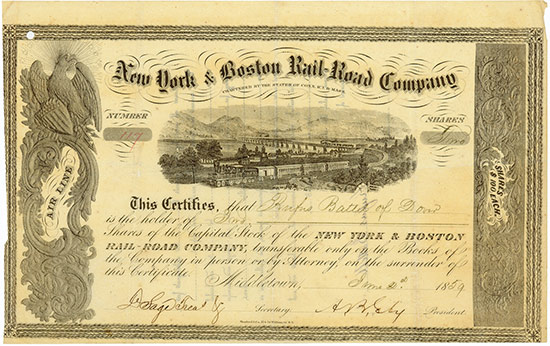 New York & Boston Rail-Road Company