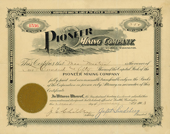 Pioneer Mining Company