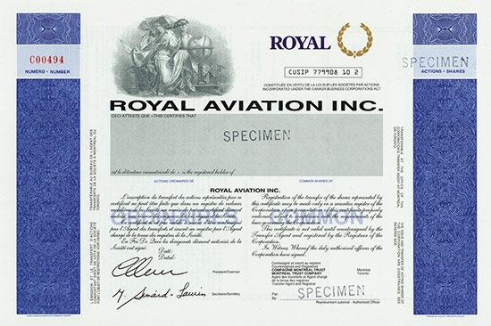 Royal Aviation Inc.