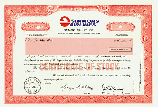Simmons Airlines, Inc.