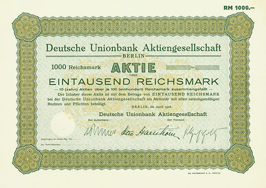 Deutsche Unionbank AG