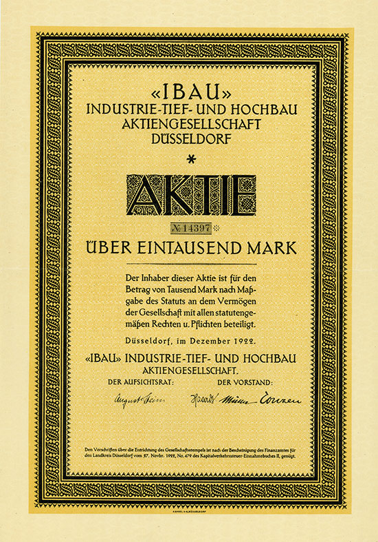 IBAU Industrie-Tief- und Hochbau AG