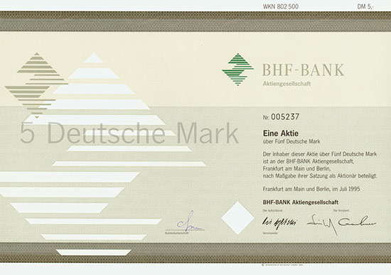 BHF-Bank AG