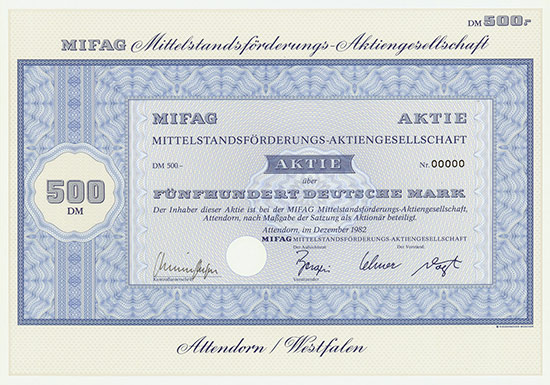 MIFAG Mittelstandsförderungs-AG