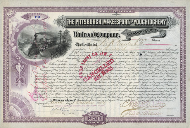 Pittsburgh, McKeesport and Youghiogheny Railroad Company