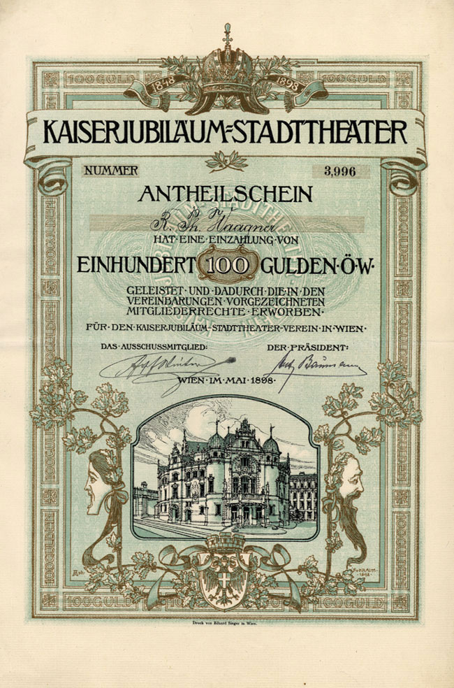 Kaiserjubiläum-Stadttheater Verein