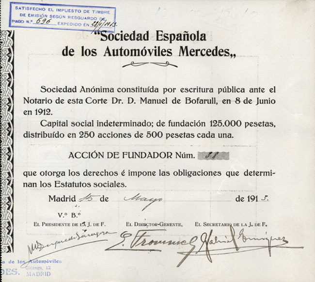 Sociedad Española de los Automóviles Mercedes