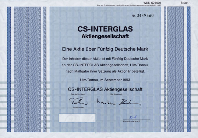 CS-Interglas AG