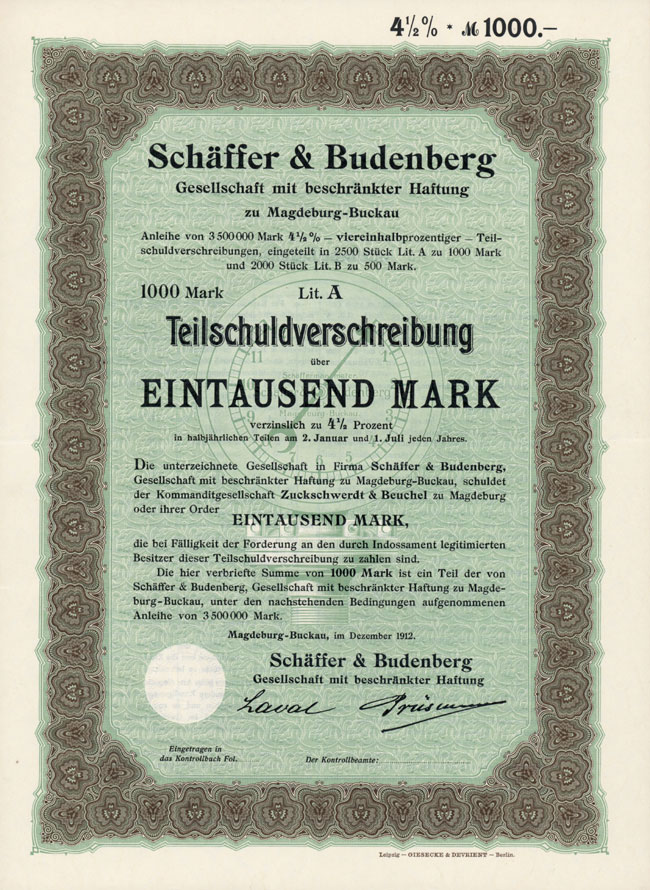 Schäffer & Budenberg GmbH