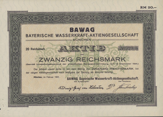 BAWAG Bayerische Wasserkraft AG