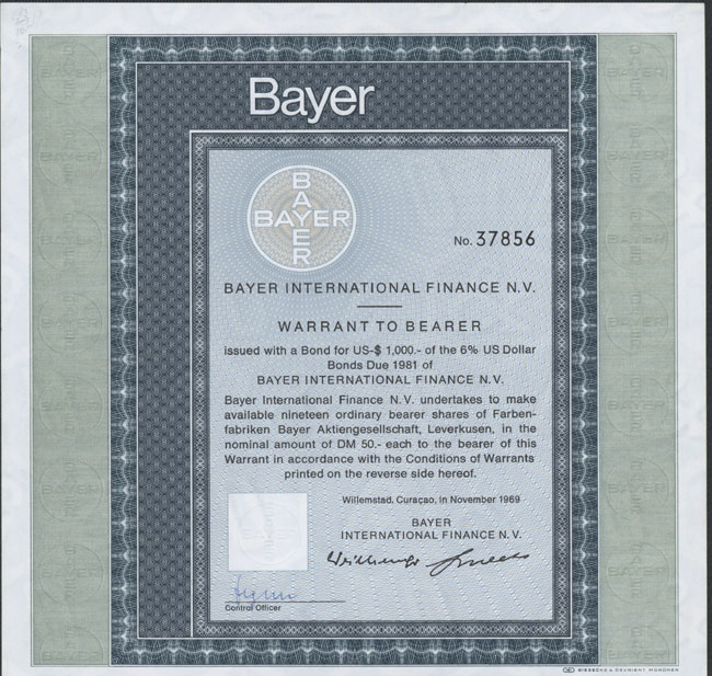 Bayer International Finance N.V.