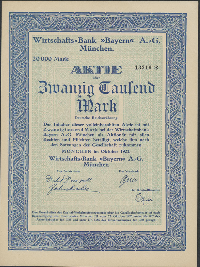 Wirtschafts-Bank "Bayern" AG