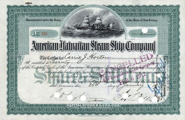 American-Hawaiian Steam Ship Company