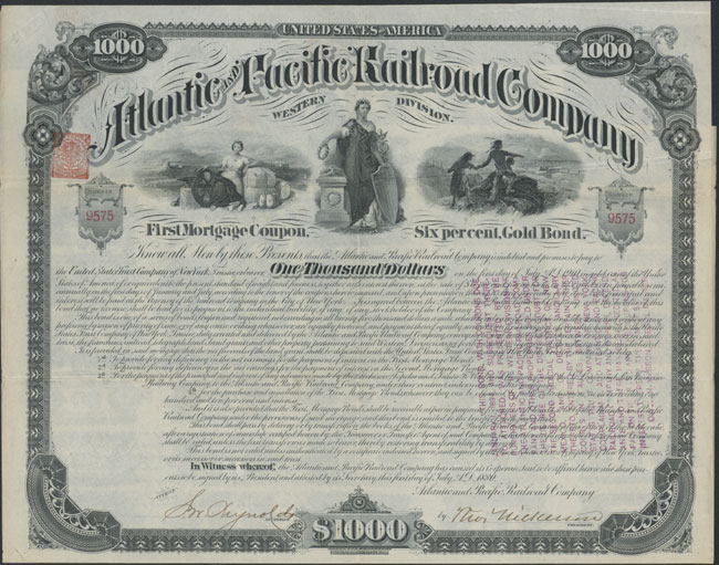 Atlantic & Pacific Railroad Company - Western Division