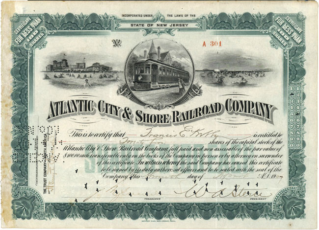Atlantic City & Shore Railroad Company