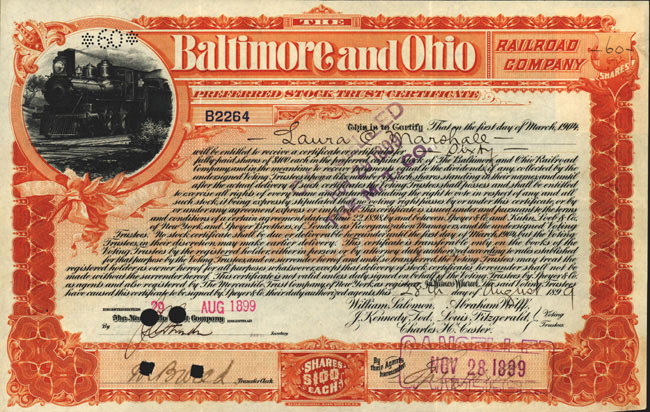 Baltimore & Ohio Rail Road [13 Stück] 