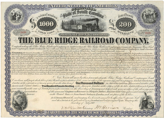 Blue Ridge Railroad Company