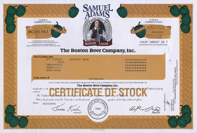 Boston Beer Company Inc.