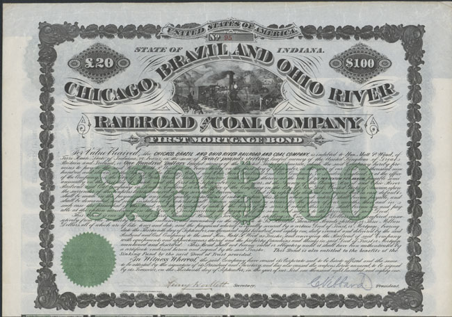 Chicago Brazil & Ohio River Railroad & Coal Company