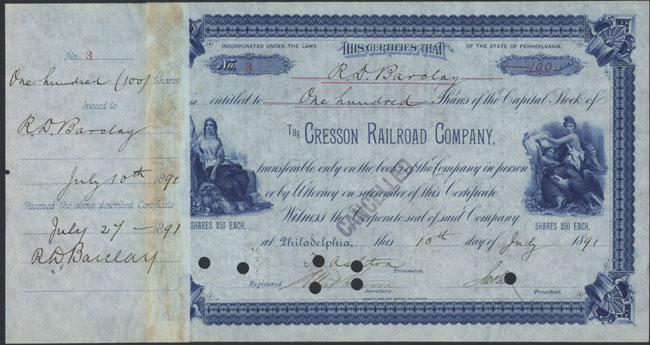 Creeson Railroad Company