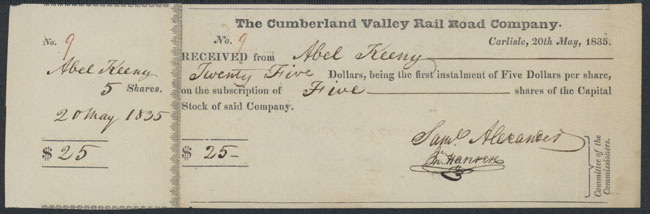 Cumberland Valley Rail Road Company