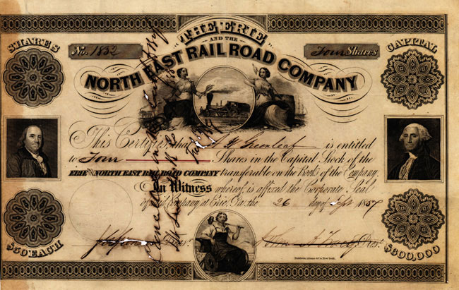 Erie and North East Railroad Company 