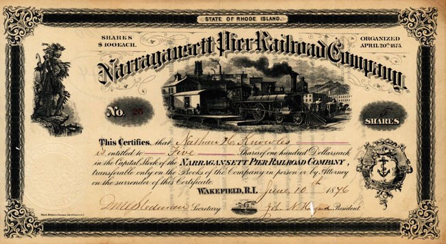 Narragansett Pier Railroad Company 