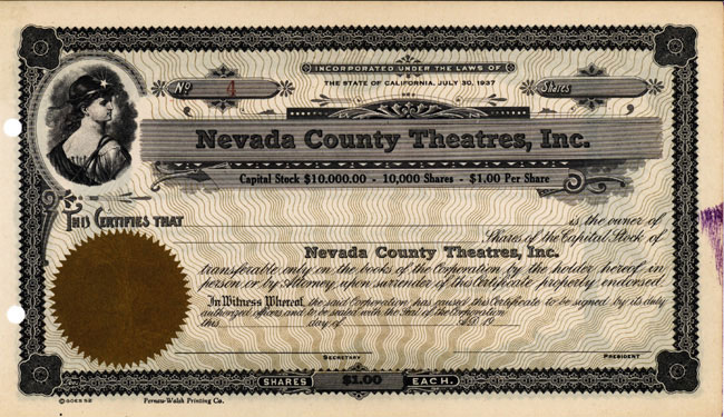 Nevada County Theatres 