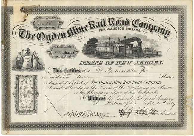 Ogden Mine Rail Road Company