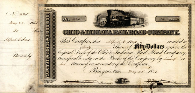 Ohio & Indiana Railroad Company 