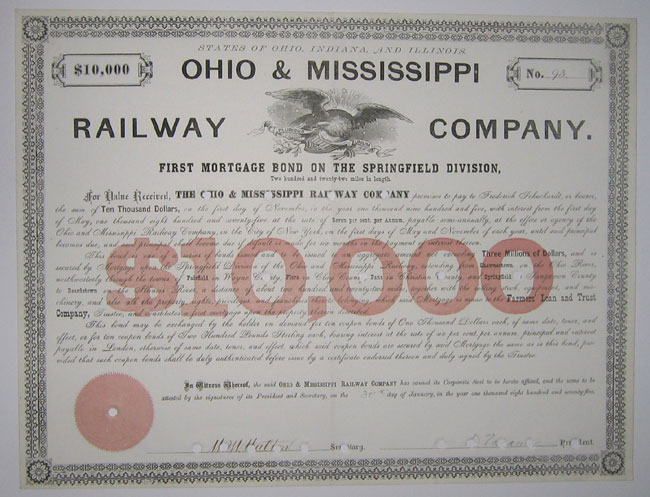 Ohio & Mississippi Railway Company 