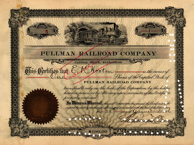 Pullman Railroad Company 