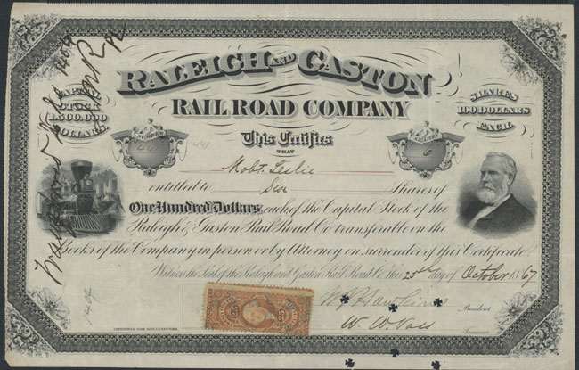 Raleigh and Gaston Rail Road Company